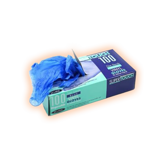 VinylHandschuheBlau_100erBox